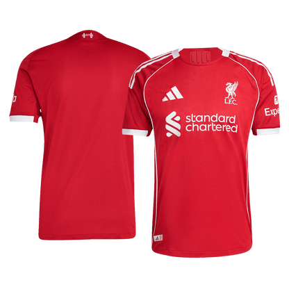 Játékos Liverpool Otthon Soccer Mez 25/26 Piros