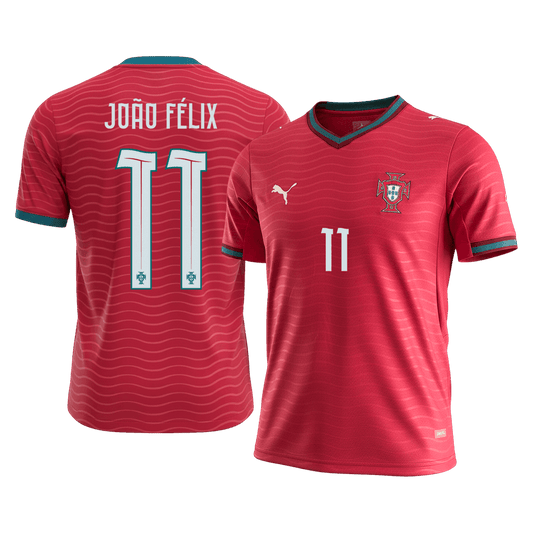JOÃO FÉLIX #11 Portugália Hazai Futball Világbajnoki 2026 Piros