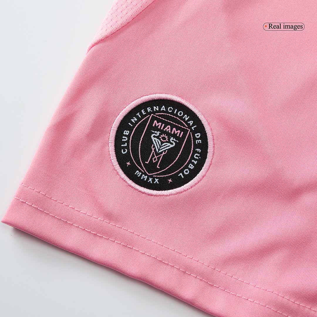 Inter Miami CF Otthoni Soccer Rövidnadrág 2025 Rózsaszín