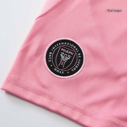 Inter Miami CF Otthoni Soccer Rövidnadrág 2025 Rózsaszín