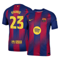 KOUNDE #23 Barcelona Játékos Otthon Mez 2025/26 Piros & Kék - UCL