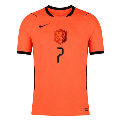 XAVI #7 Hollandia Játékos Verzió Hazai Mez Világbajnoki 2026 Narancs