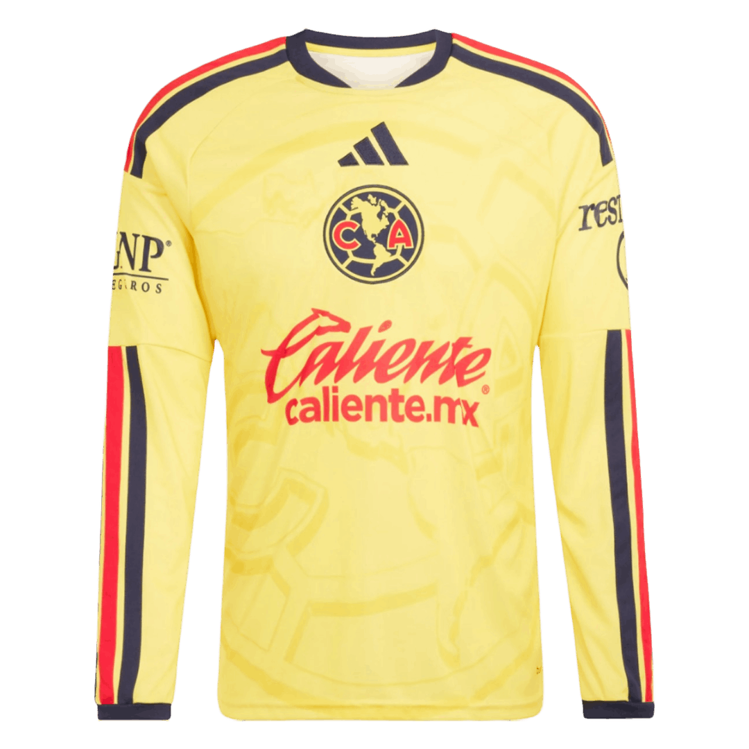 Club America Hazai Hosszú Ujjú Mez 2026/27 Sárga