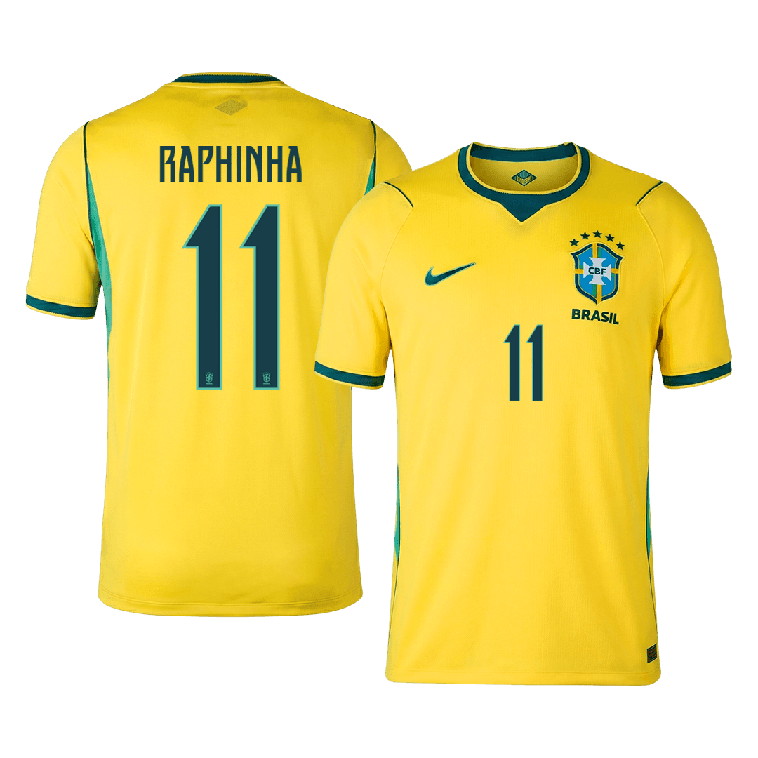 RAPHINHA #11 Brazília Hazai Mez 2026 Sárga