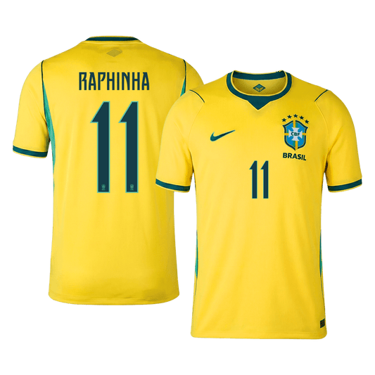 RAPHINHA #11 Brazília Hazai Mez 2026 Sárga