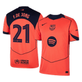 F.DE JONG #21 Barcelona Idegenbeli Harmadik Mez 2025/26