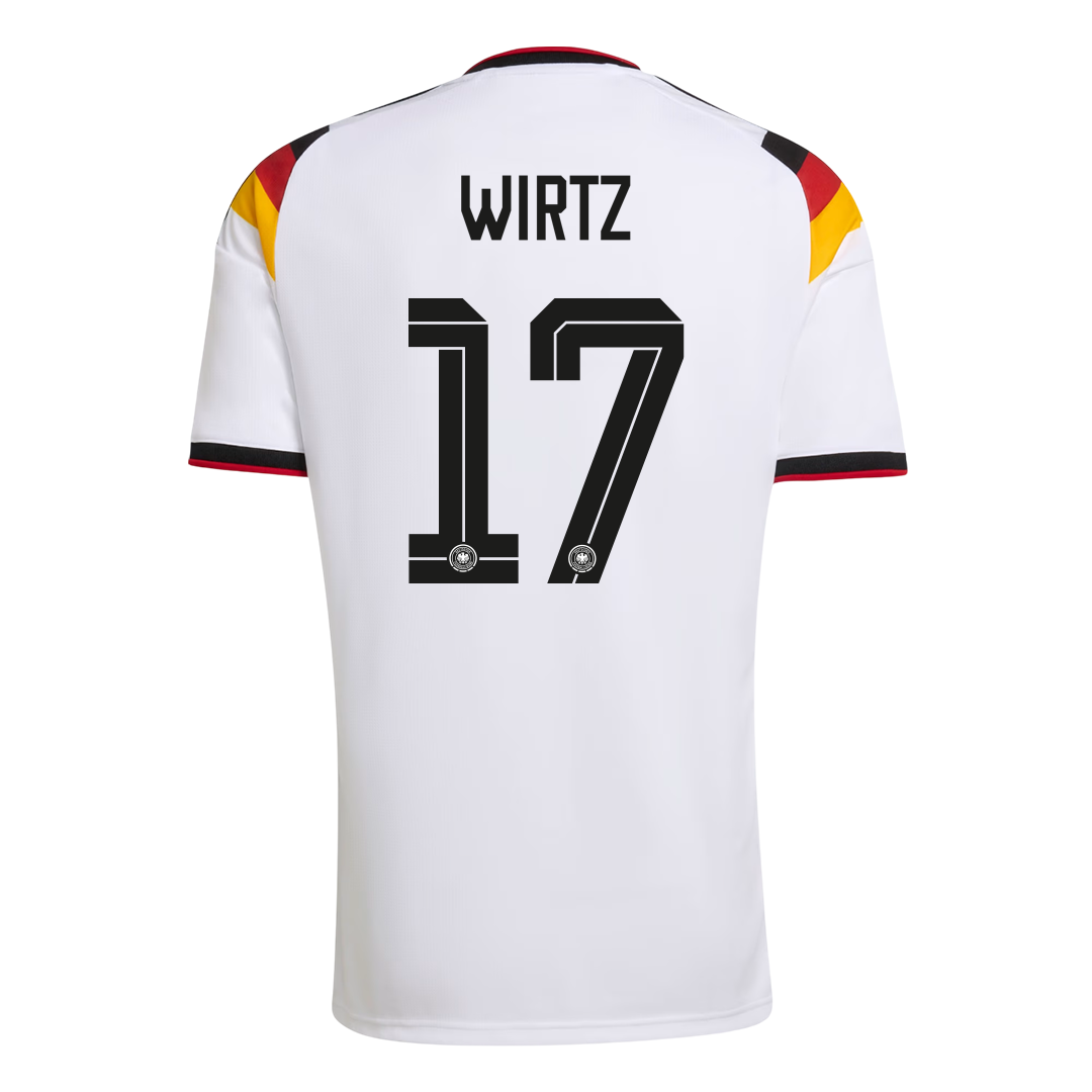 WIRTZ #17 Németország Hazai Világbajnoki Mez 2026 Fehér