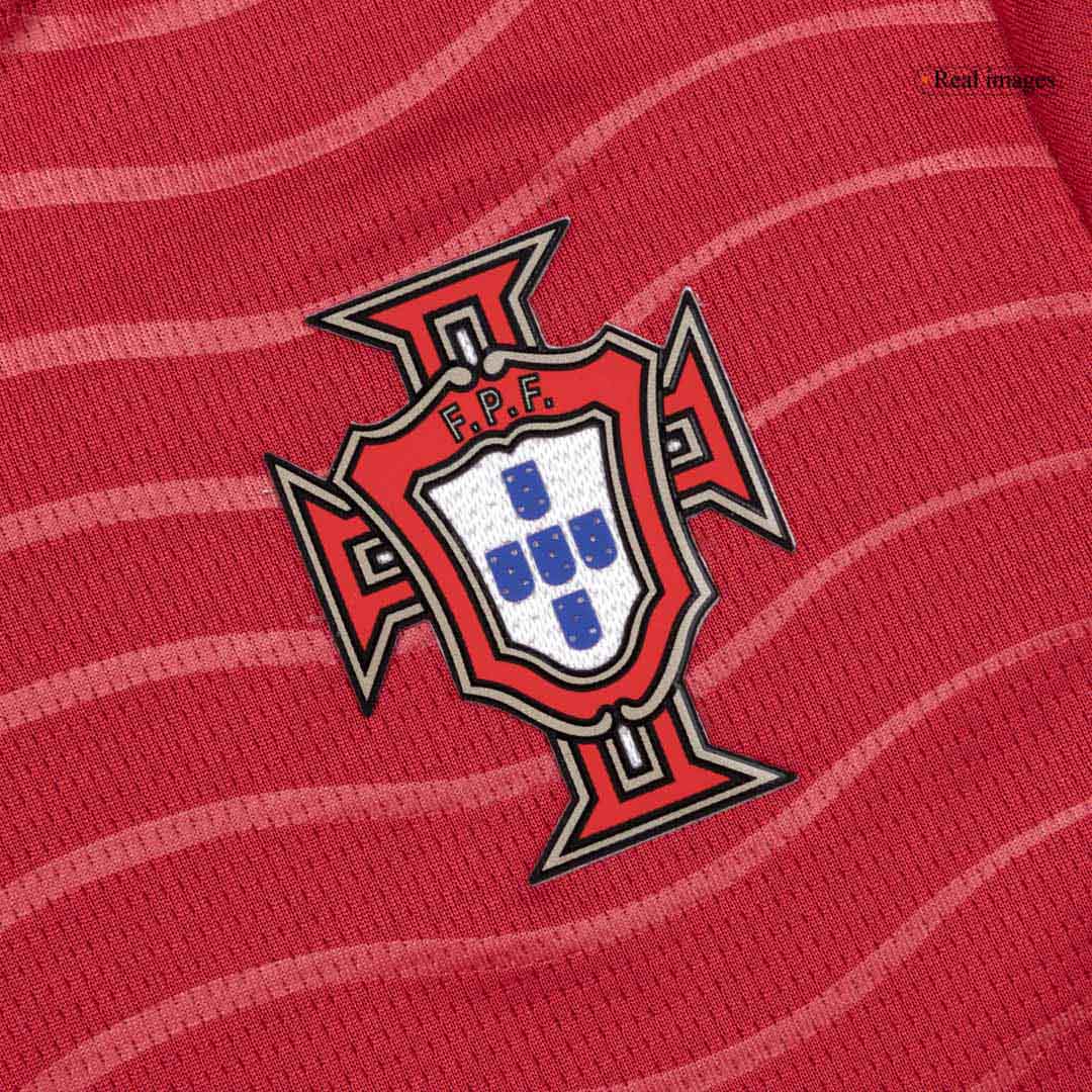 Portugália RONALDO #7 Gyerek Hazai Világbajnokság Mez Készlet(Mez+Nadrág) 2026 Piros