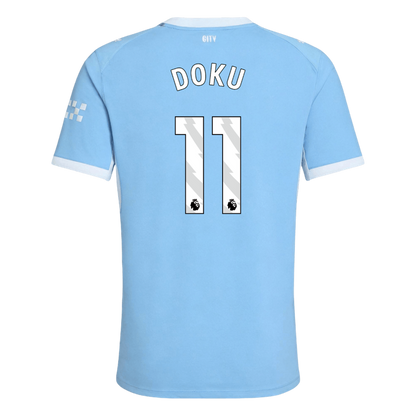 DOKU #11 Manchester City Játékos Verzió Hazai Mez 2026/27 Kék