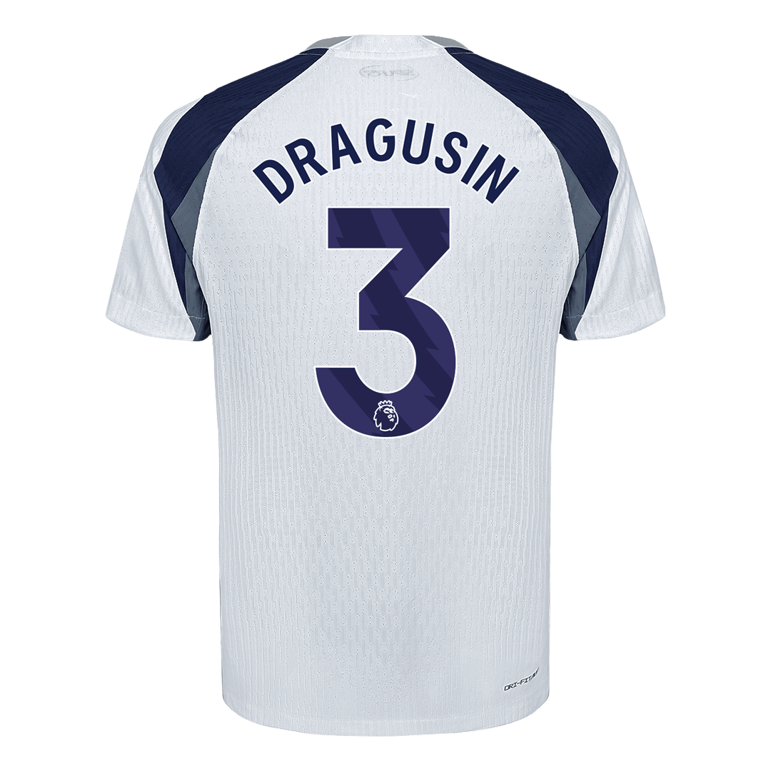 DRAGUSIN #3 Tottenham Hotspur Játékos Otthon Mez 2025/26 Fehér