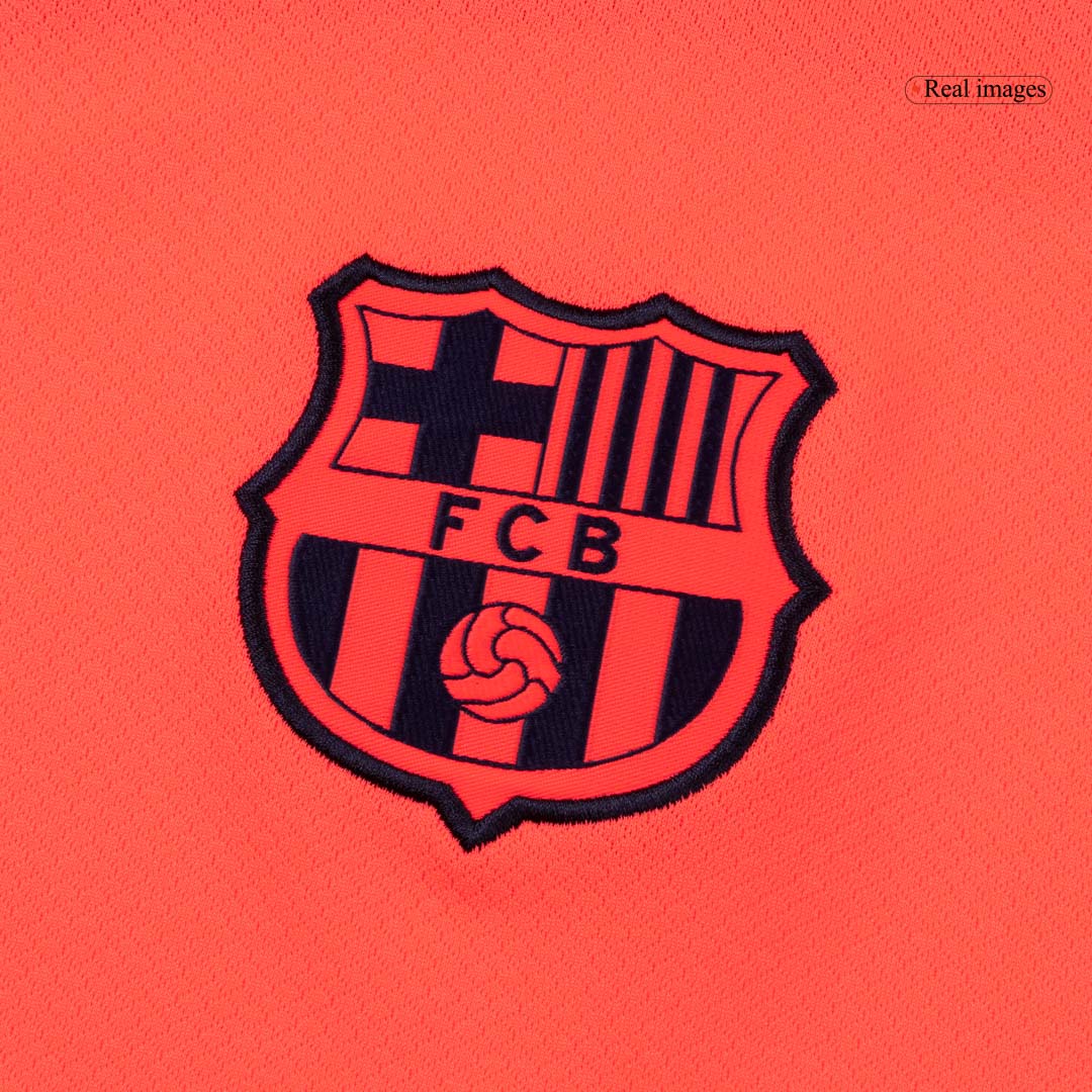Barcelona Idegenbeli Harmadik Mez Szett (Mez+Nadrág+Zokni) 2025/26 Narancs