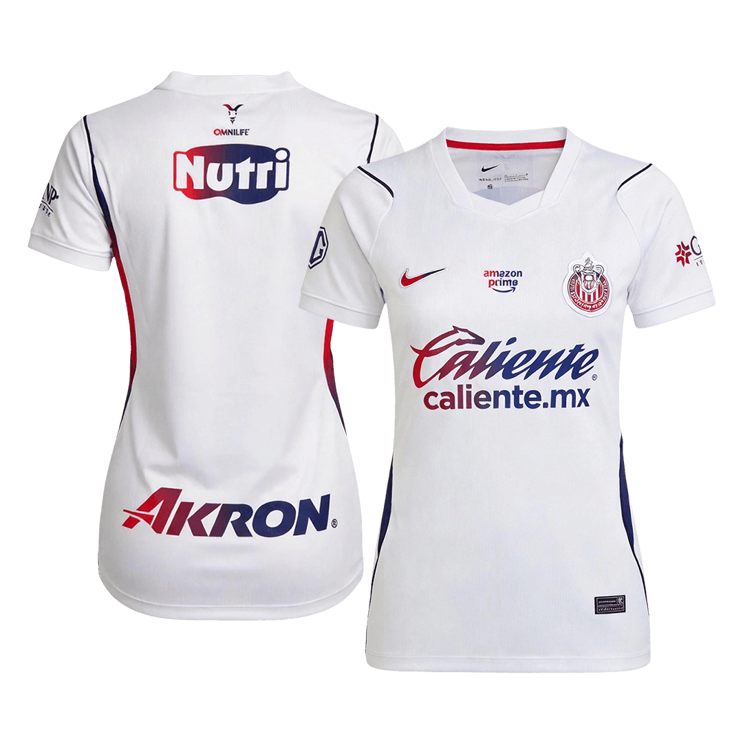 Női Chivas Idegenbeli Futball Mez 2026/27 Fehér