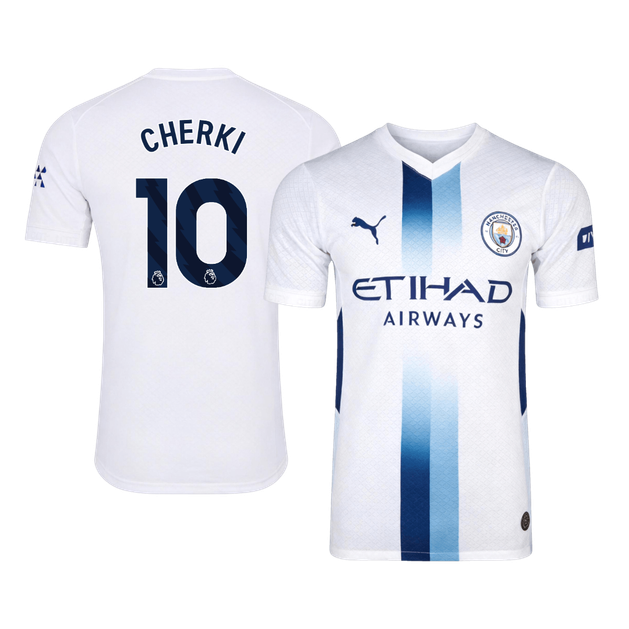 CHERKI #10 Manchester City Harmadik Mez 2026/27 Fehér