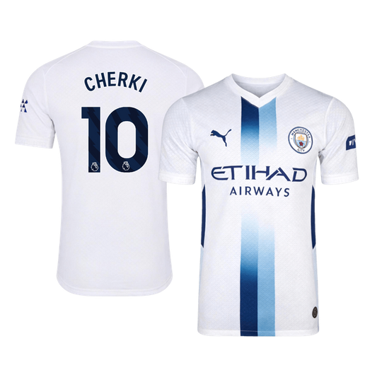CHERKI #10 Manchester City Harmadik Mez 2026/27 Fehér