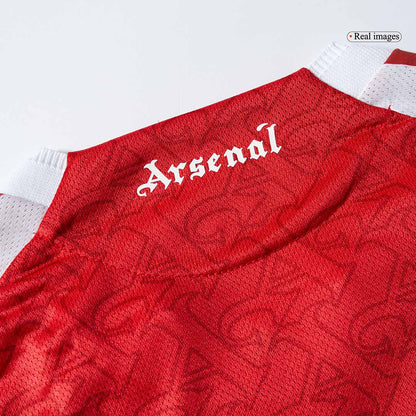 Játékos Arsenal Otthon Mez Szett (Mez + Nadrág + Zokni) 2025/26-Piros