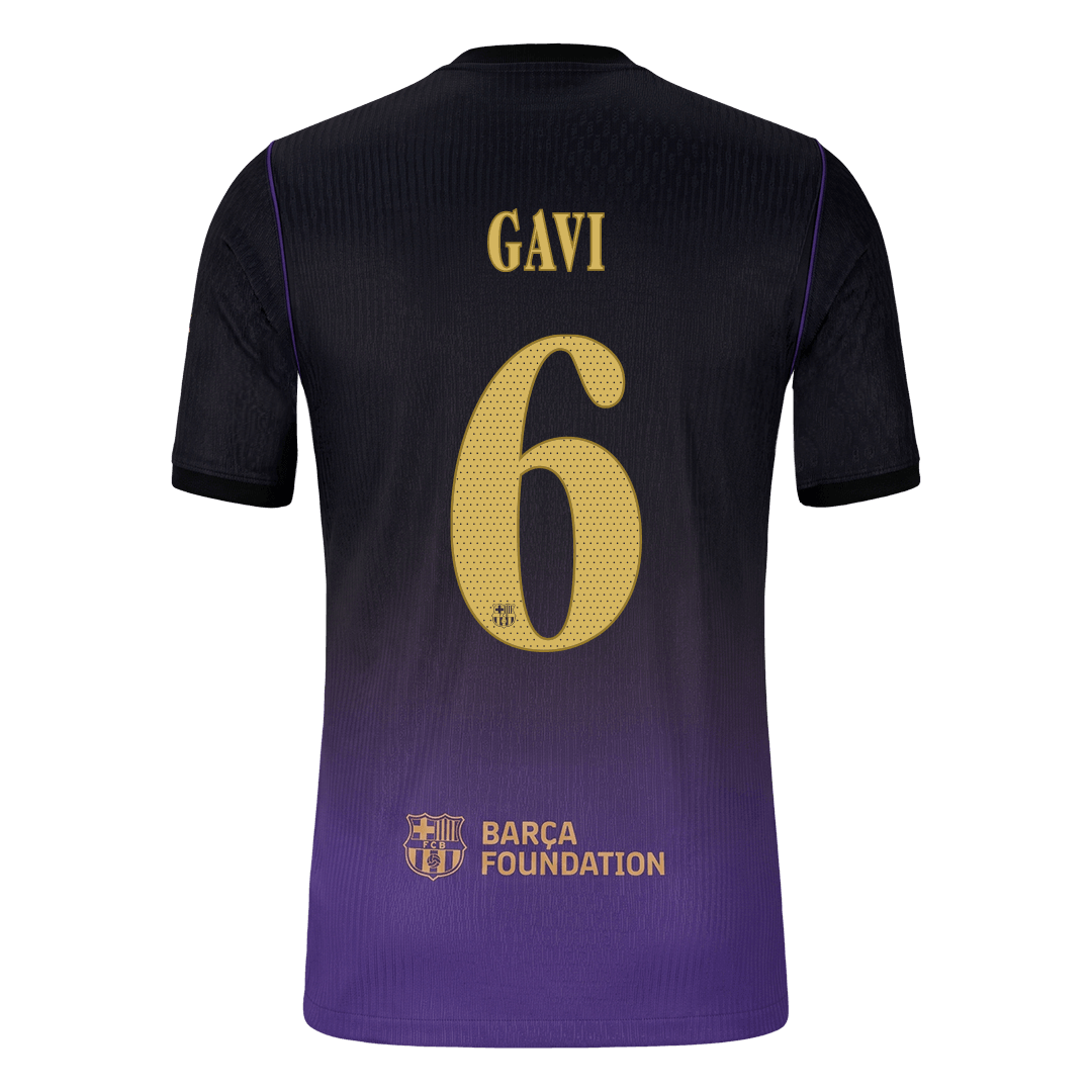 GAVI #6 Barcelona Játékos Verzió Idegenbeli Mez 2026/27 - UCL