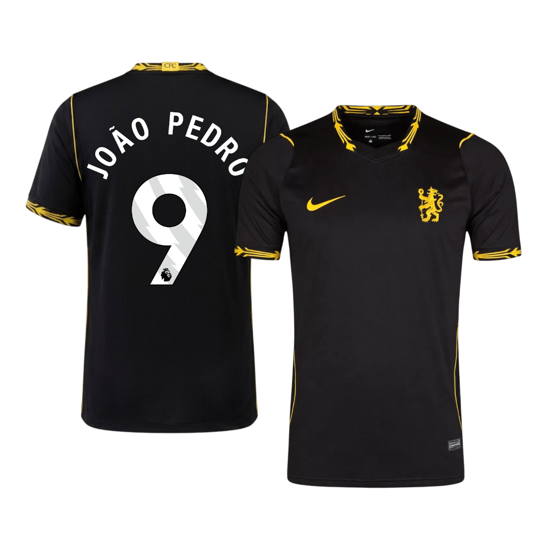 JOÃO PEDRO #9 Chelsea Idegenbeli Mez 2026/27 Fekete