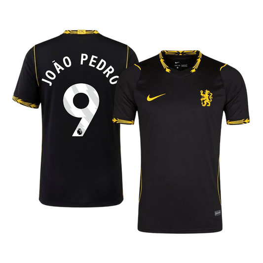 JOÃO PEDRO #9 Chelsea Idegenbeli Mez 2026/27 Fekete