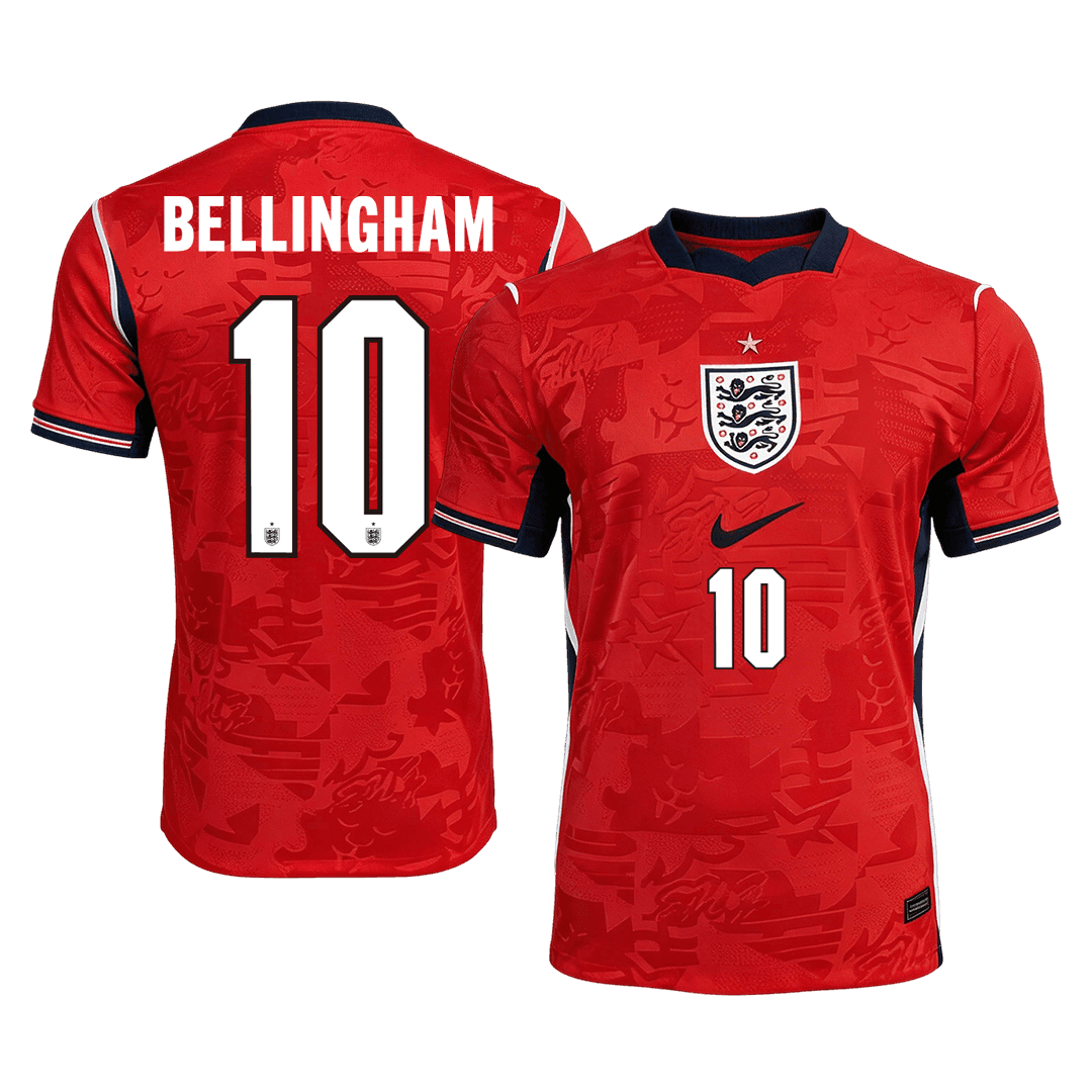 BELLINGHAM #10 Anglia Idegenbeli Világbajnoki Mez 2026 Piros