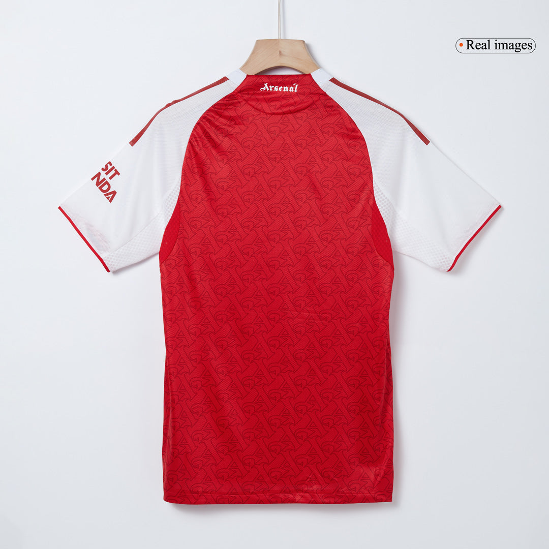 ØDEGAARD #8 Játékos Arsenal Otthoni Soccer Mez 2025/26 Piros