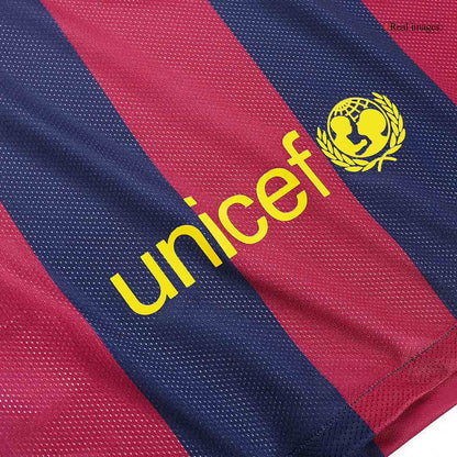 MESSI #10 Barcelona Otthon Retro Mez 2014/15