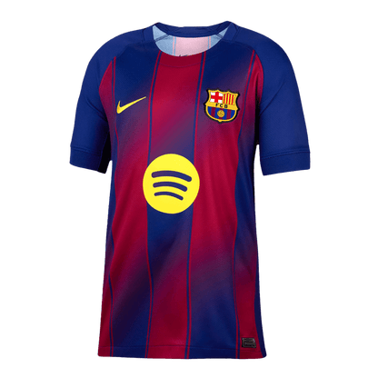 RAPHINHA #11 Barcelona Otthon Soccer Mez 2025/26 Piros&Kék