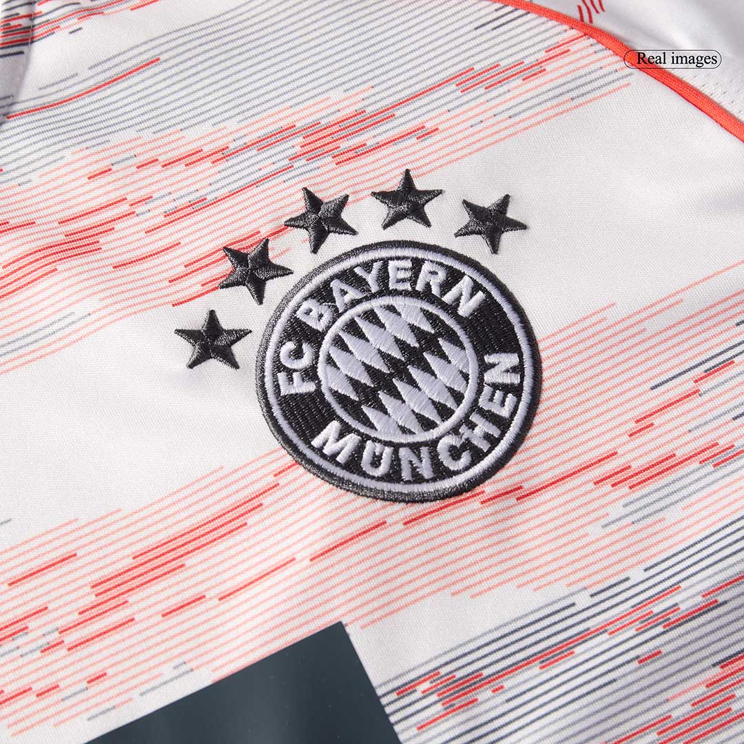 MÜLLER #25 Bayern Munich Idegenbeli Soccer Mez 2025/26 Fehér