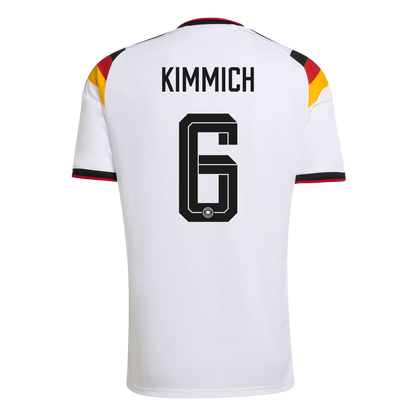 KIMMICH #6 Németország Hazai Világbajnoki Mez 2026 Fehér