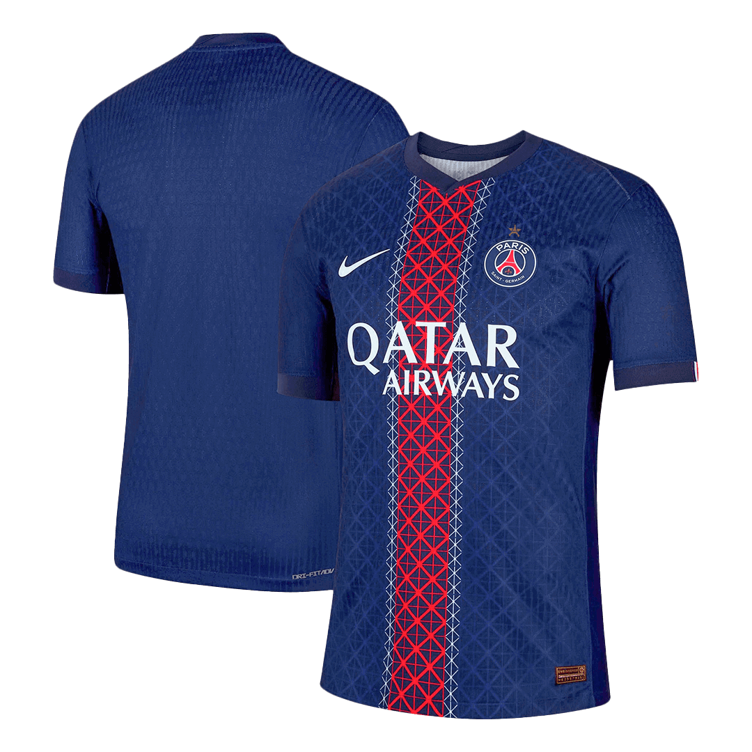 Játékos PSG Otthon Soccer Mez 2025/26 Haditengerészet - Club World Cup