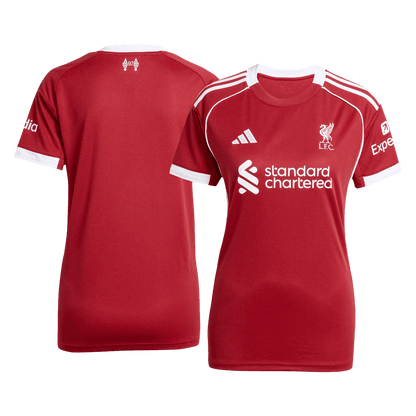 Női Liverpool Mez 2025/26 Piros