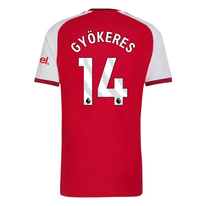 GYÖKERES #14 Arsenal Játékos Verzió Hazai Mez 2026/27 Piros