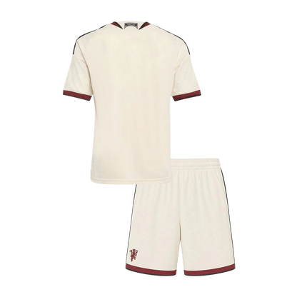 Manchester United Gyerek Harmadik Mez 2026/27 Fehér