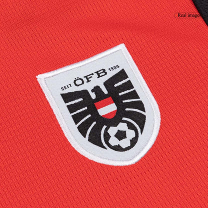 Ausztria Gyerek Hazai Világbajnoki Mez Készlet(Mez+Nadrág) 2026 Piros