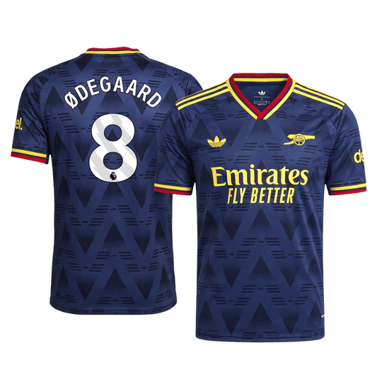 ØDEGAARD #8 Arsenal Játékos Verzió Idegenbeli Mez 2026/27