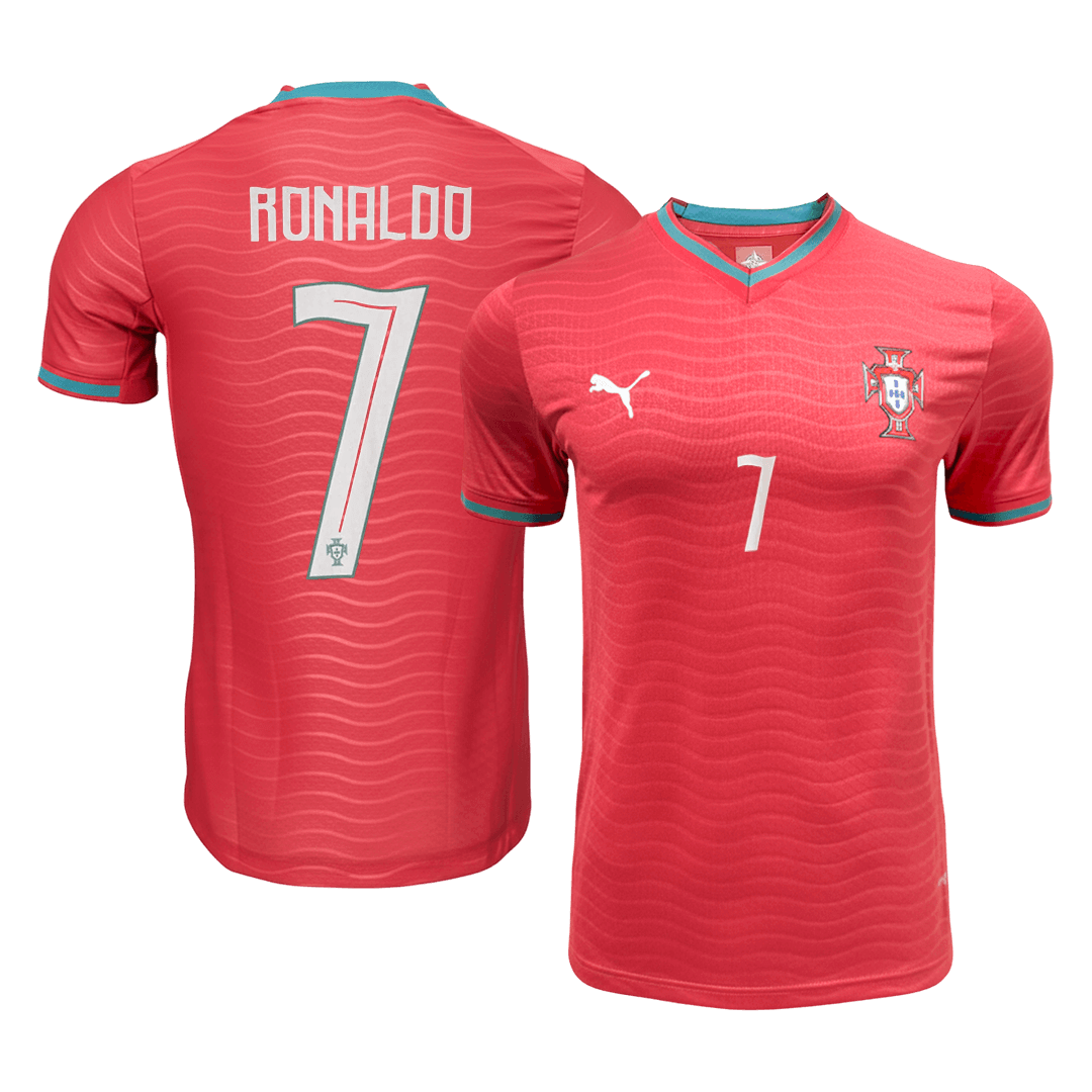 RONALDO #7 Portugal Játékos Verzió Hazai Mez World Cup 2026 Piros