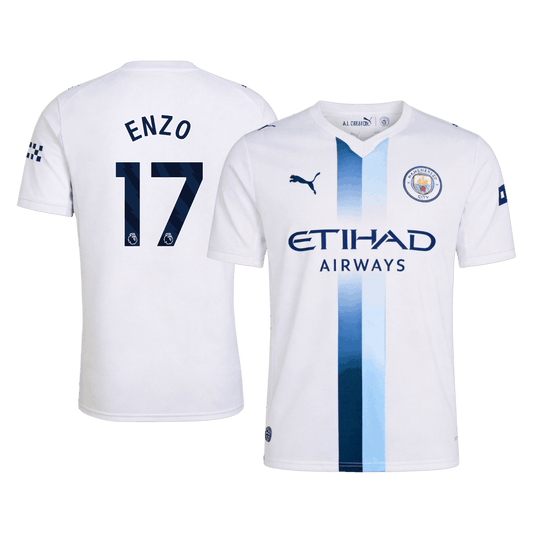 ENZO #17 Manchester City Harmadik Mez 2026/27 Fehér