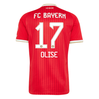 OLISE #17 Bayern Munich Hazai Mez 2026/27 Piros