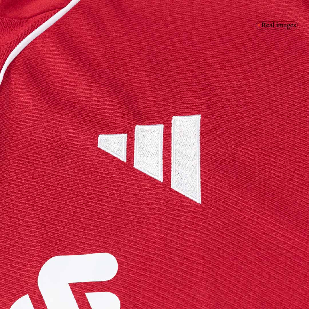 KERKEZ #6 Liverpool Otthon Soccer Mez 25/26 Piros