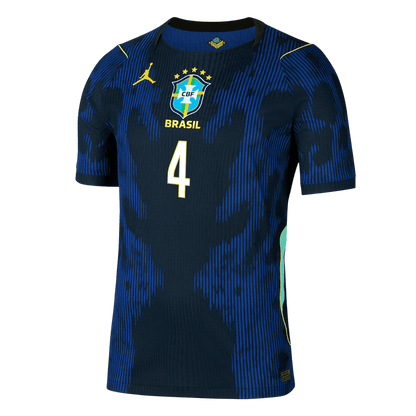 MARQUINHOS #4 Brazília Játékos Verzió Idegenbeli Mez Világbajnoki 2026