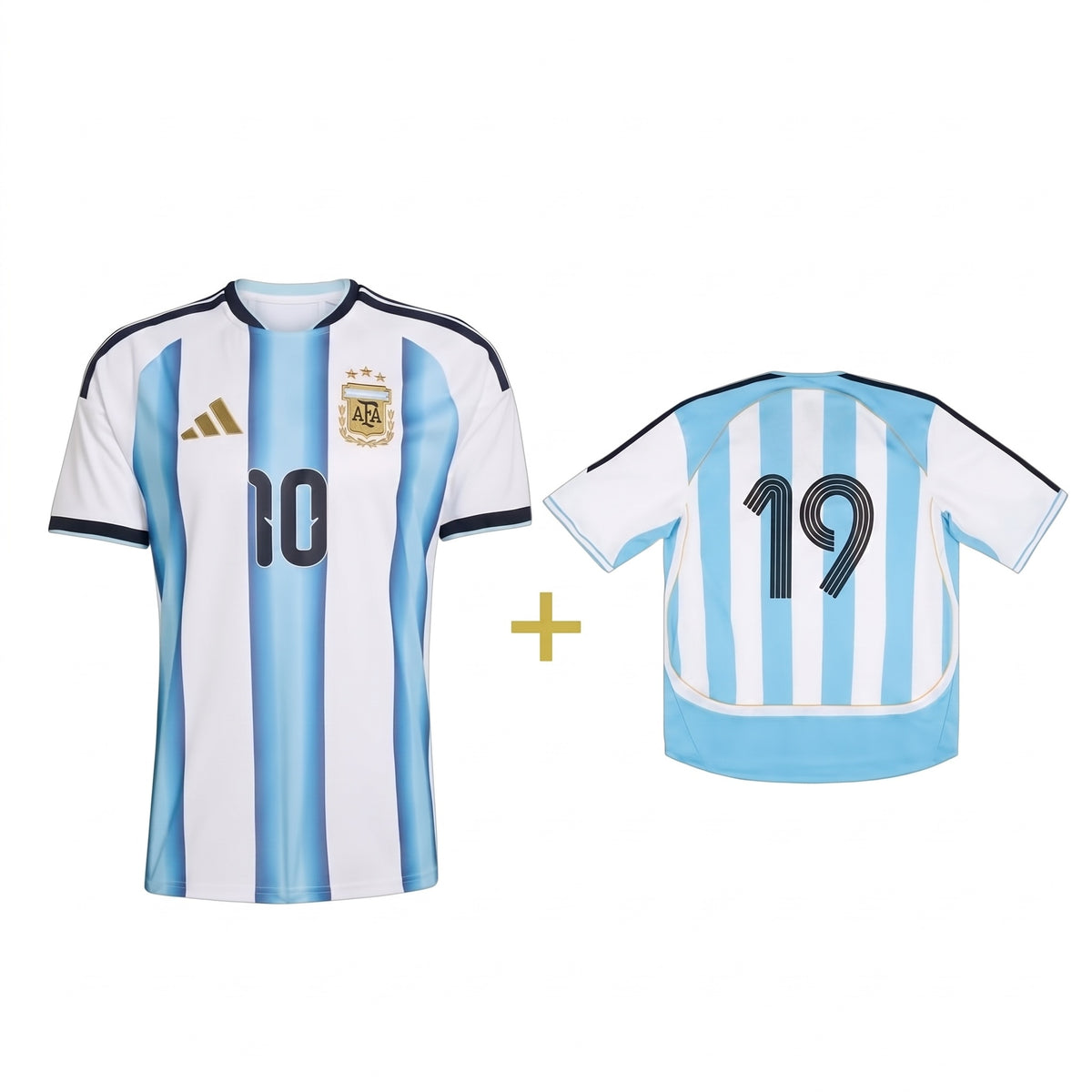 Argentína Válogatott Mez Duopack - 10-es és Messi 19-es Kiadás