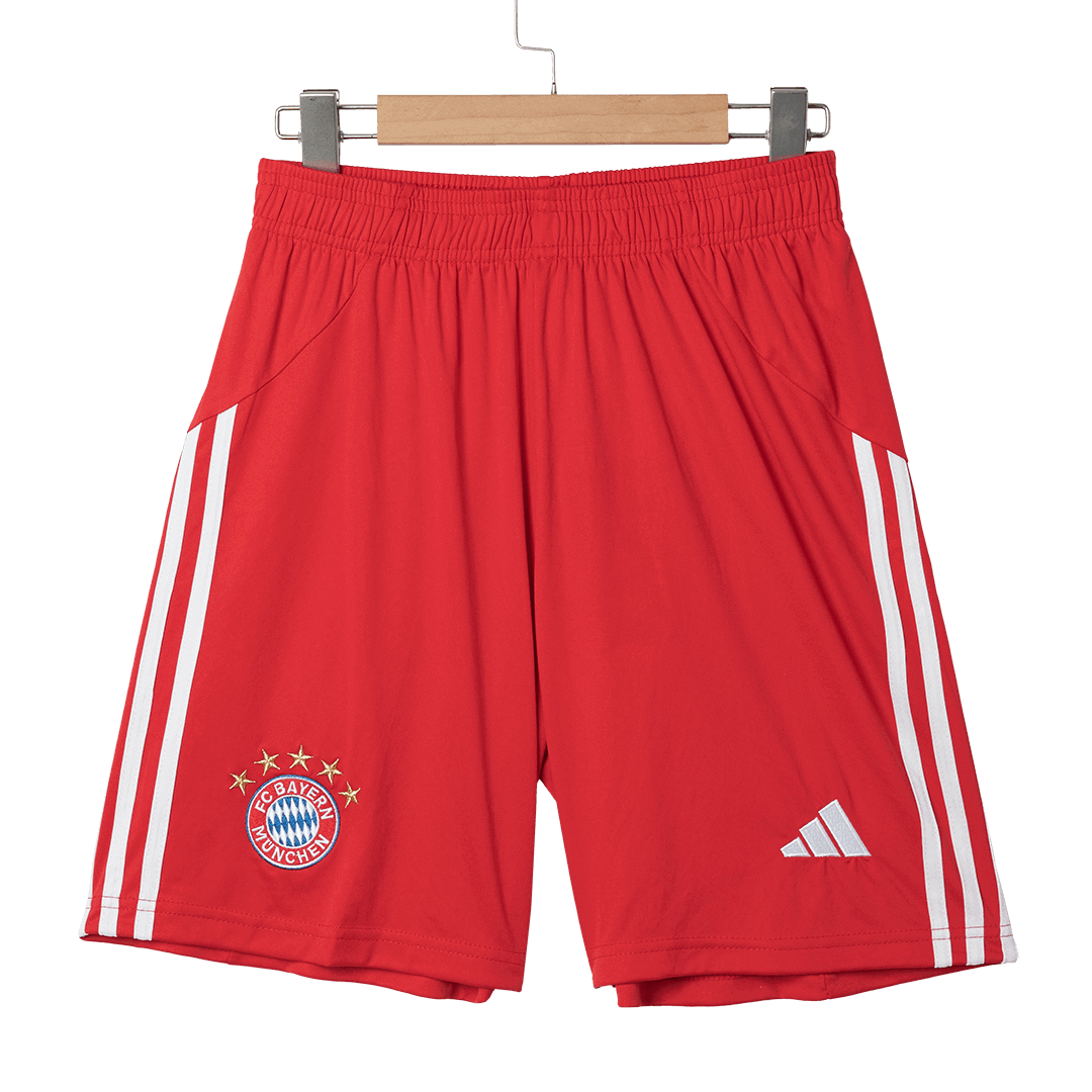 Bayern Munich Otthon Soccer Mez Készlet(Mez+Rövidnadrág) 2025/26 Piros