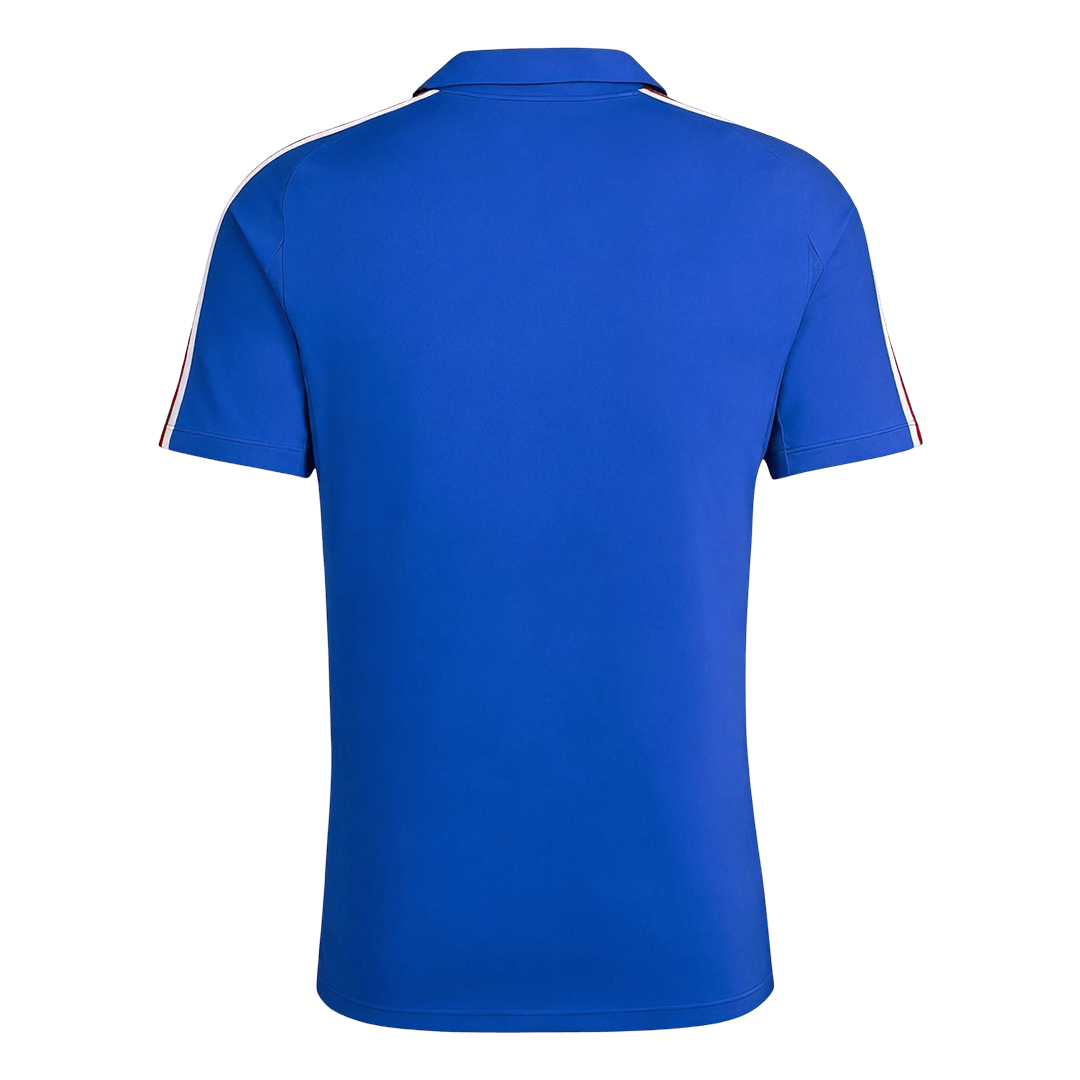 Franciaország Hazai Retro Futball Mez 1984 Kék