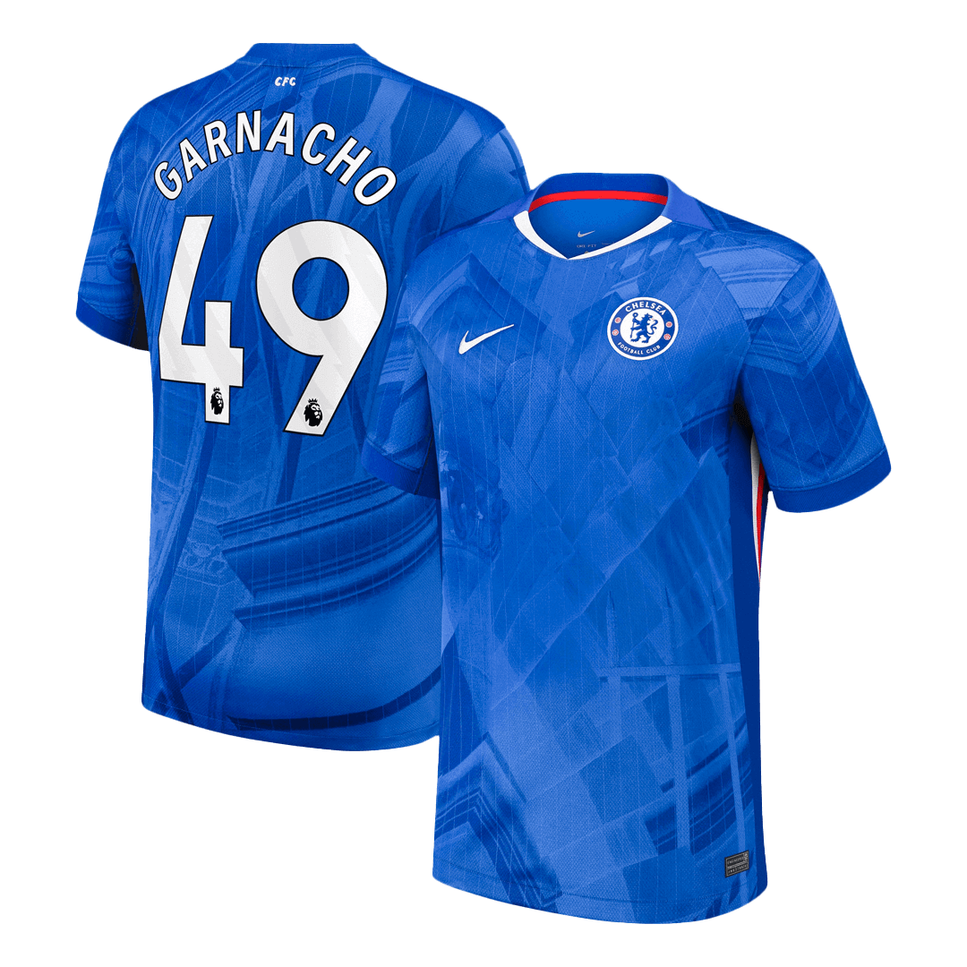 GARNACHO #49 Chelsea Hazai Futball Mez 2025/26 Kék
