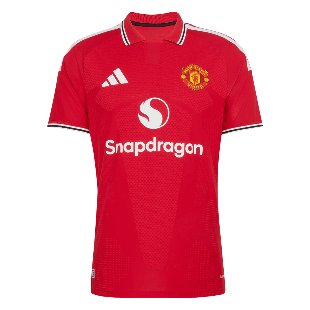 B. FERNANDES #8 Manchester United Játékos Verzió Hazai Mez 2026/27 Piros