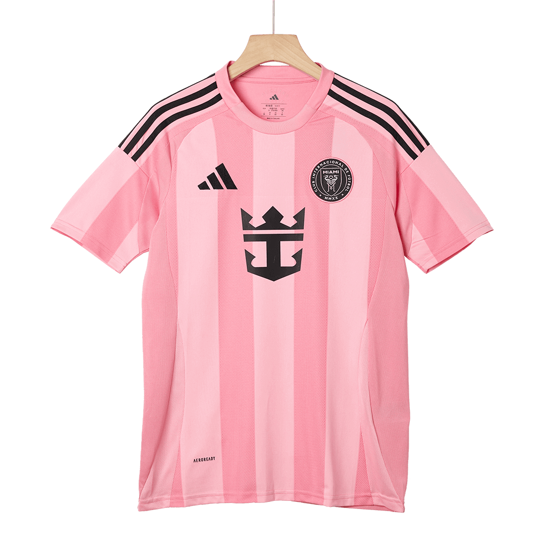 Inter Miami Otthoni Soccer Mez Készlet(Mez+Rövidnadrág) 2025 Rózsaszín
