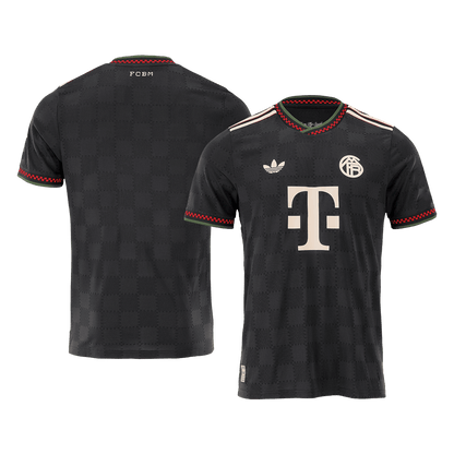 Bayern Munich Játékos Idegenbeli Harmadik Mez 2025/26 Fekete