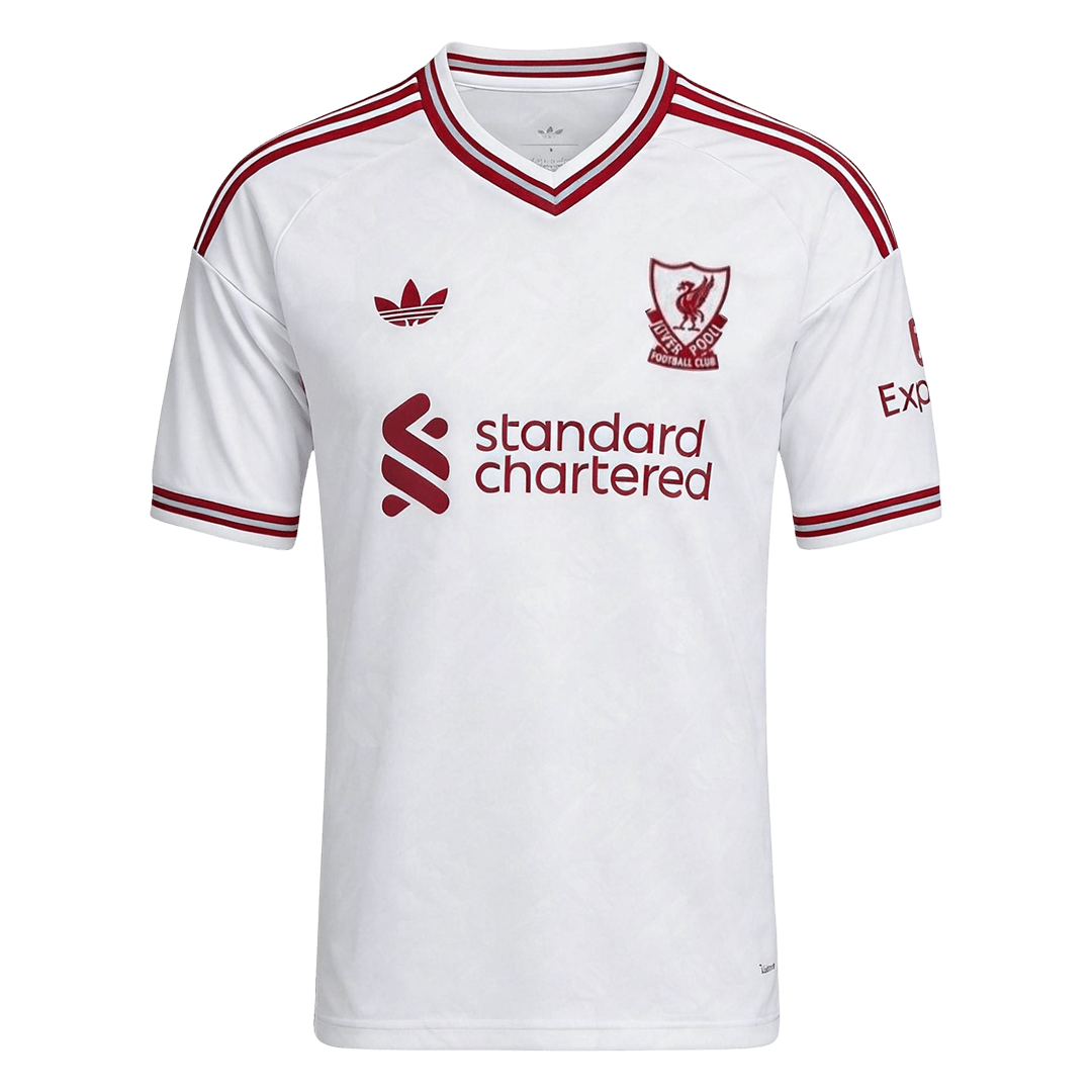 WIRTZ #7 Liverpool Idegenbeli Mez 2026/27 Fehér