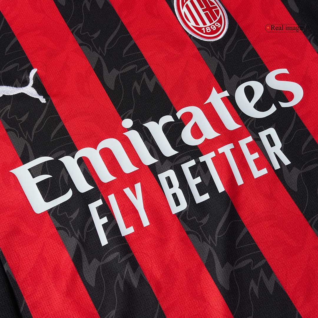 PULISIC #11 AC Milan Otthoni Soccer Mez 2025/26 Piros&Fekete