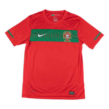 Portugal Otthon Retro Futball Mez 2010 Piros 2025/26