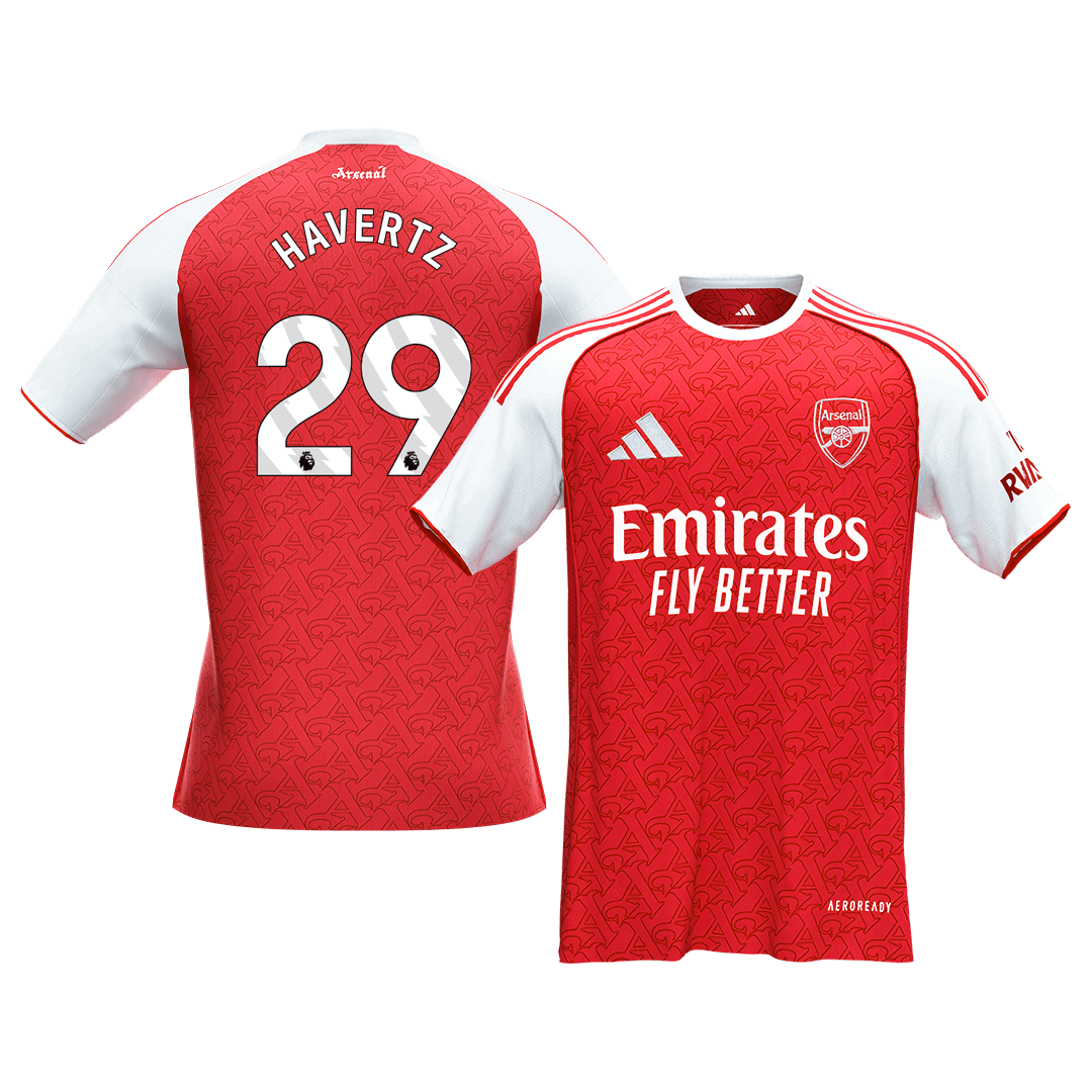 HAVERTZ #29 Arsenal
 Otthon Futball Mez 2025/26 Piros